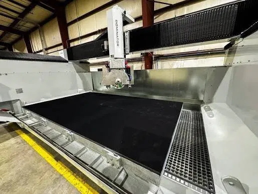BBM Dominator 5-Axis Bridge Saw in production shop
